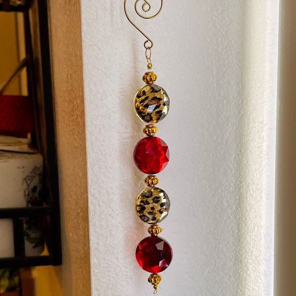 Suncatcher large resin rhinestones 8” New - Picture 1 of 14